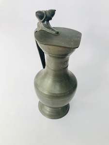 Pewter Acorn Water Jug