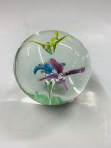 Antique: Hokitika Glass paperweight