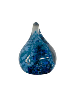 Art glass Raindrop paperweight