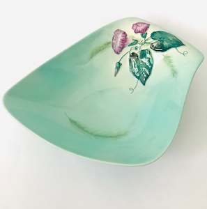 Blue Carltonware Convolvulus Salad Bowl