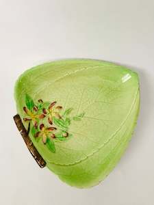 Antique: Carltonware Apple Blossom Leave shaped plate