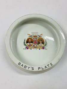 King George V Coronation baby’s bowl