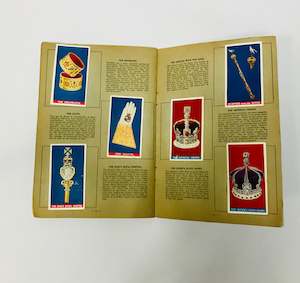 Antique: Coronation Album for King George VI Cigarette Cards