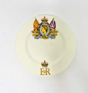 Palissy Queen Elizabeth Plate