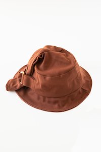 Gold Buckle Hat Rust