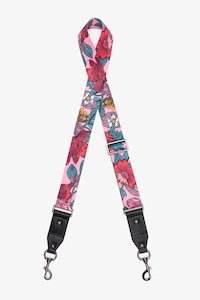 Bag Strap Pink Floral