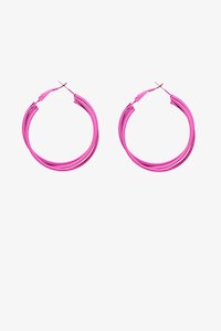 Hoop Earring Orchid