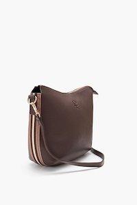 Alfie Bag Chocolate & Blush