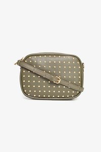 Aggie Bag Khaki Gold Stud