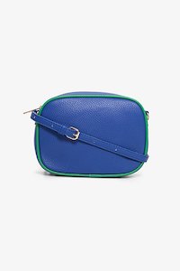 Aggie Bag Cobalt & Green