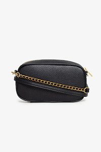 Bronte Bag Black & Tarnished Gold