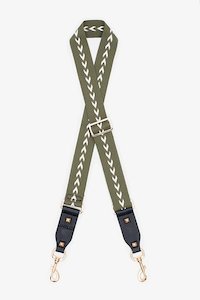 Bag Straps - ANTLER: Bag Strap Taupe V on Khaki