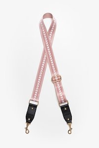 Bag Strap White V Blush