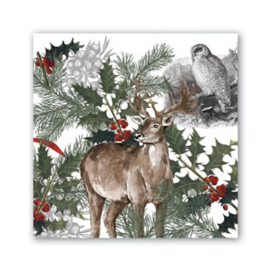 Michel Design Works Winter Wonderland Luncheon Napkins