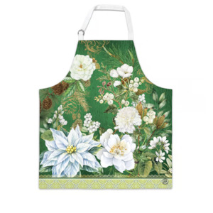 Michel Design Works Winter Blooms Apron