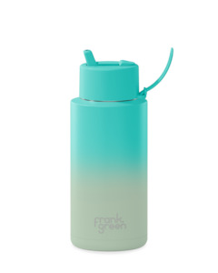 Frank Green Ceramic Reusable Bottle - Bondi Bliss 34oz/1000ml