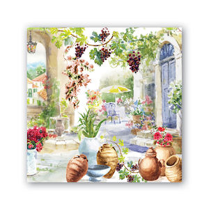 Michel Design Works Tuscan Terrace Luncheon Napkins