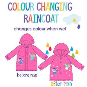 Blade Rose: Colour Changing Raincoat: Fairy size 2 - 4