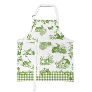 Michel Design Works Bunny Toile Apron