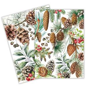 Michel Design Works White Spruce Tea Towel set of 2