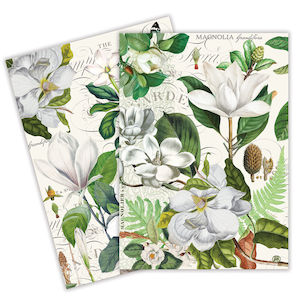 Michel Design Works Tea Towels: Michel Design Works Magnolia Petals Towel set of 2