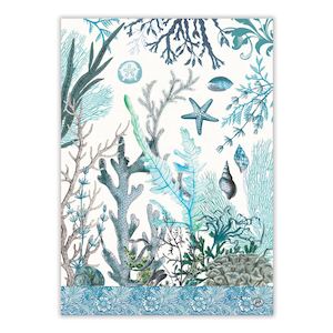 Michel Design Works Tea Towels: Michel Design Works Ocean Tide Tea Towel