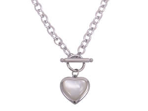 Whats New: Mother of Pear Heart Pendant