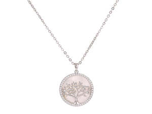 Mother of Pear Tree of Life Pendant