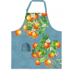 An Anything But Ordinary Christmas: Michel Design Works L'Orange Apron with Pockets PRE-ORDER AVAIL END FEB