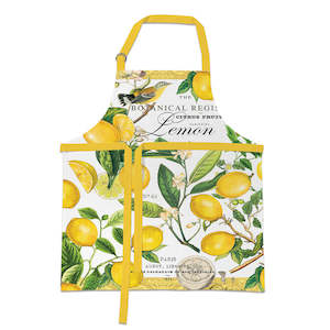 Michel Design Works Lemon Basil Apron PRE-ORDER AVAIL END FEB