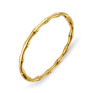 Whats New: Gold Plated Bamboo Bangle