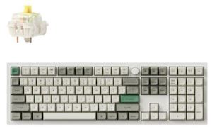 Keychron Q6M-P4 Max, 100% Layout, Gateron Jupiter Banana Switch, RGB, Shell Whit…