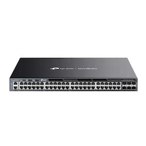 TP-Link SG6654XHP, Omada 48-Port Gigabit Stackable L3 Managed PoE+ Switch with 6 10G Slots