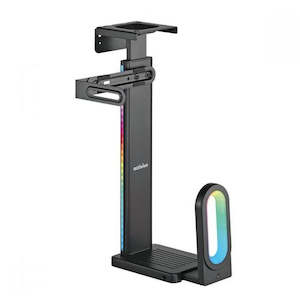 Mounts And Stands: activiva RGB Ultra-Wide Adjustable Wall & Under-Desk Gaming PC Mount