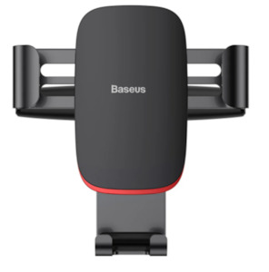 Mounts And Stands: Baseus Metal Age Gravity Phone Car Mount (CD Version) Black