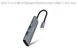 Usb Accessories: mbeat Elite 7-in-1 8K & 10Gbps Multifunction USB-C 3.2 Hub