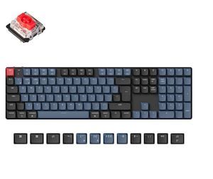 Keychron K5P-H1 K5 Pro  100%  Full Size Layout 104, Red Switch  RGB Backlight, B…