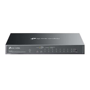 Switches: TP-Link ES210GMP, Omada 10-Port Gigabit Easy Managed Switch with 8-Port PoE+