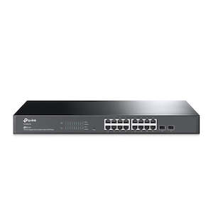 TP-Link JetStream 16-Port Gigabit Smart Switch with 2 Gigabit SFP Slots