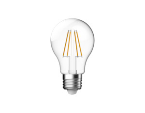 Led Lighting: Energetic SupValue All-Glass Clear A60 LED Filament GLS 360D DIM 6W 2700K 810Lm E27