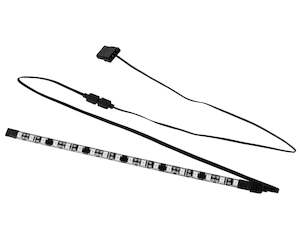 Led Lighting: Deepcool strip light 30cm red with magnet