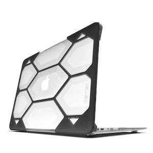 Lifestyle And Tech: iBenzer Hexpact Protective Case For Apple Macbook Air 13" Thunderbolt 2018 A1932 - Clear