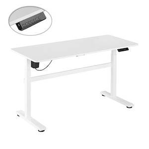 Bracom COMPLETE SINGLE MOTOR SIT-STAND DESK WITH DESKTOP