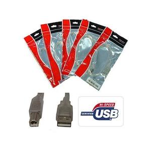 8ware: USB 2.0 Certified Cable A-B 1m