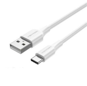 Ugreen: Vention USB 2.0 A Male to C Male 3A Cable 1M White