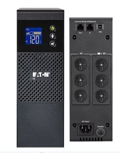 Power: Eaton 5S 850VA/510W Line Interactive UPS LCD