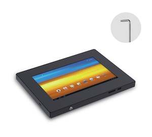 Storage Enclosures: Wall Mount Anti-Theft Secure Enclosure for Samsung Galaxy Tablet 10.1 - Black