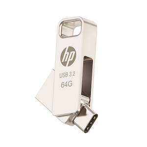 HP x206c OTG, Type-C USB 3.2, 64GB, Dual Flash Drive