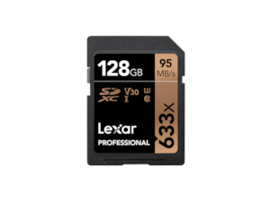 Lexar Professional 633x U1 SDHC / SDXC 128GC