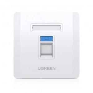 UGREEN Wall Plate Dual Ports 5pc/Box